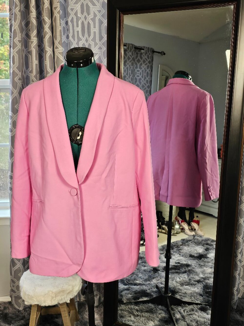 Hobbs London Pink Blazer, Size 14, NWOT